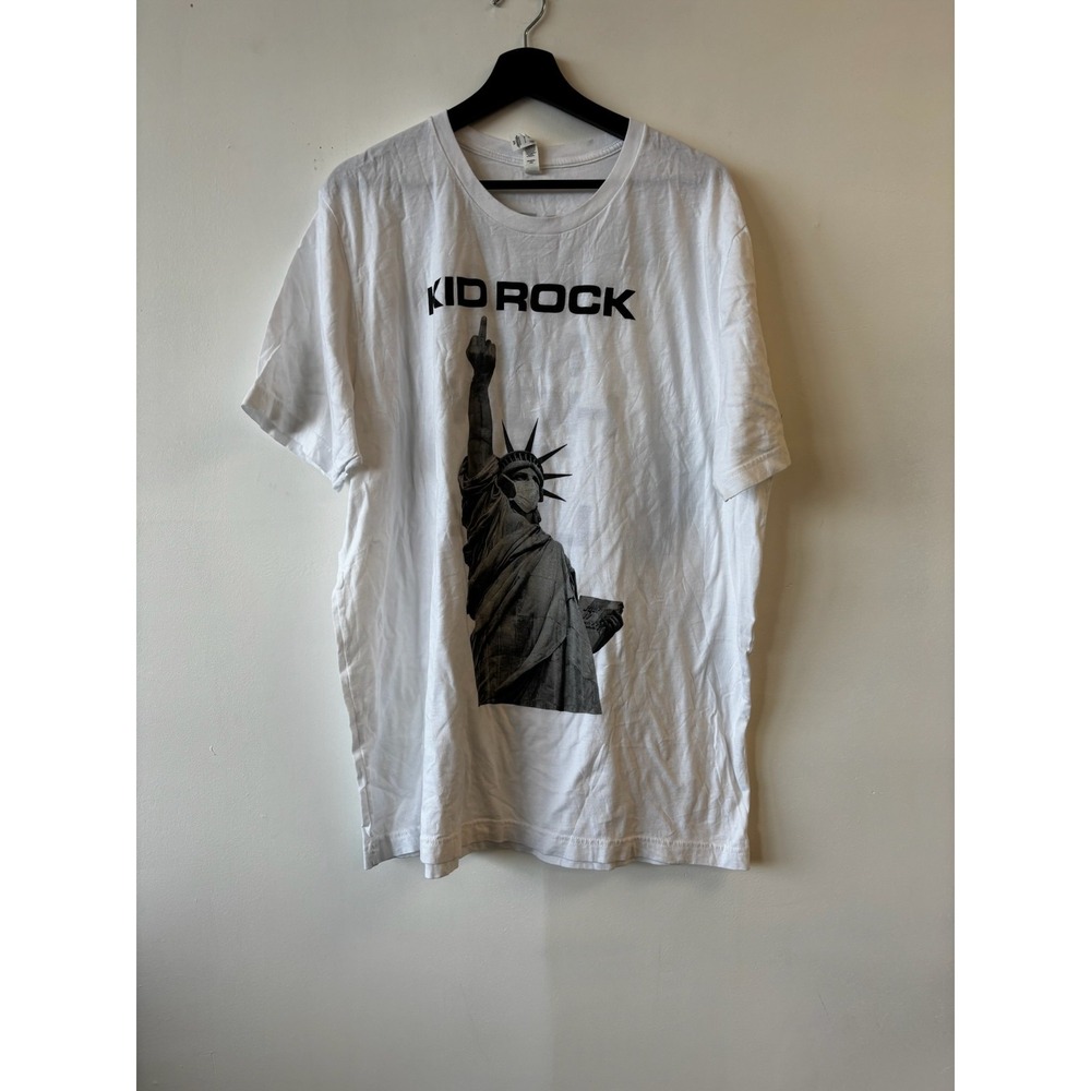 Kid Rock Shirt Mens XL Statue Liberty Graphic Don't Tell Me‎ How To Live Tee